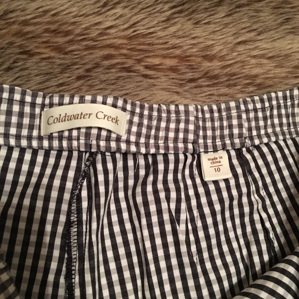 Ankle Length Checkered Pants - Picture 3 of 4